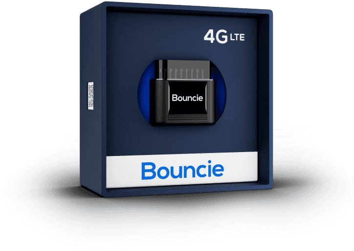Bouncie device in box